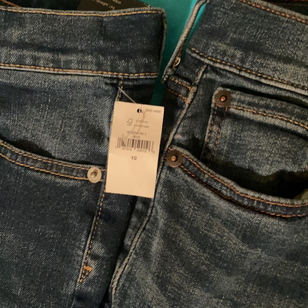 NWT Abercrombie & Gap straight leg jeans - Picture 7 of 7